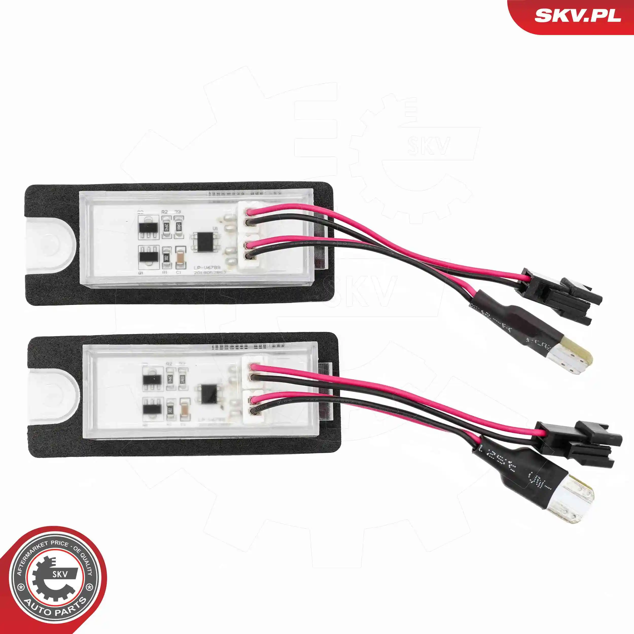 Licence Plate Light 72SKV542