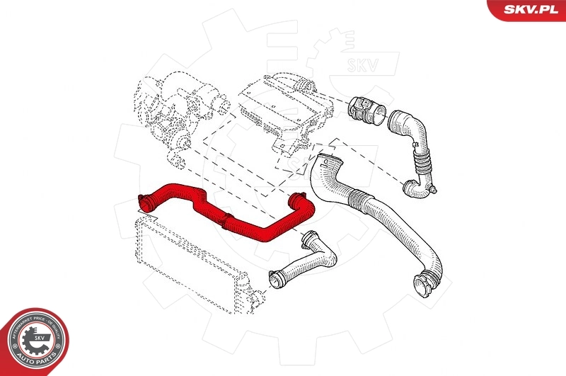 Charge Air Hose 24SKV742