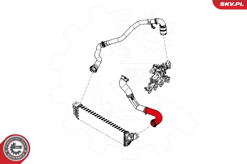 Charge Air Hose 24SKV912