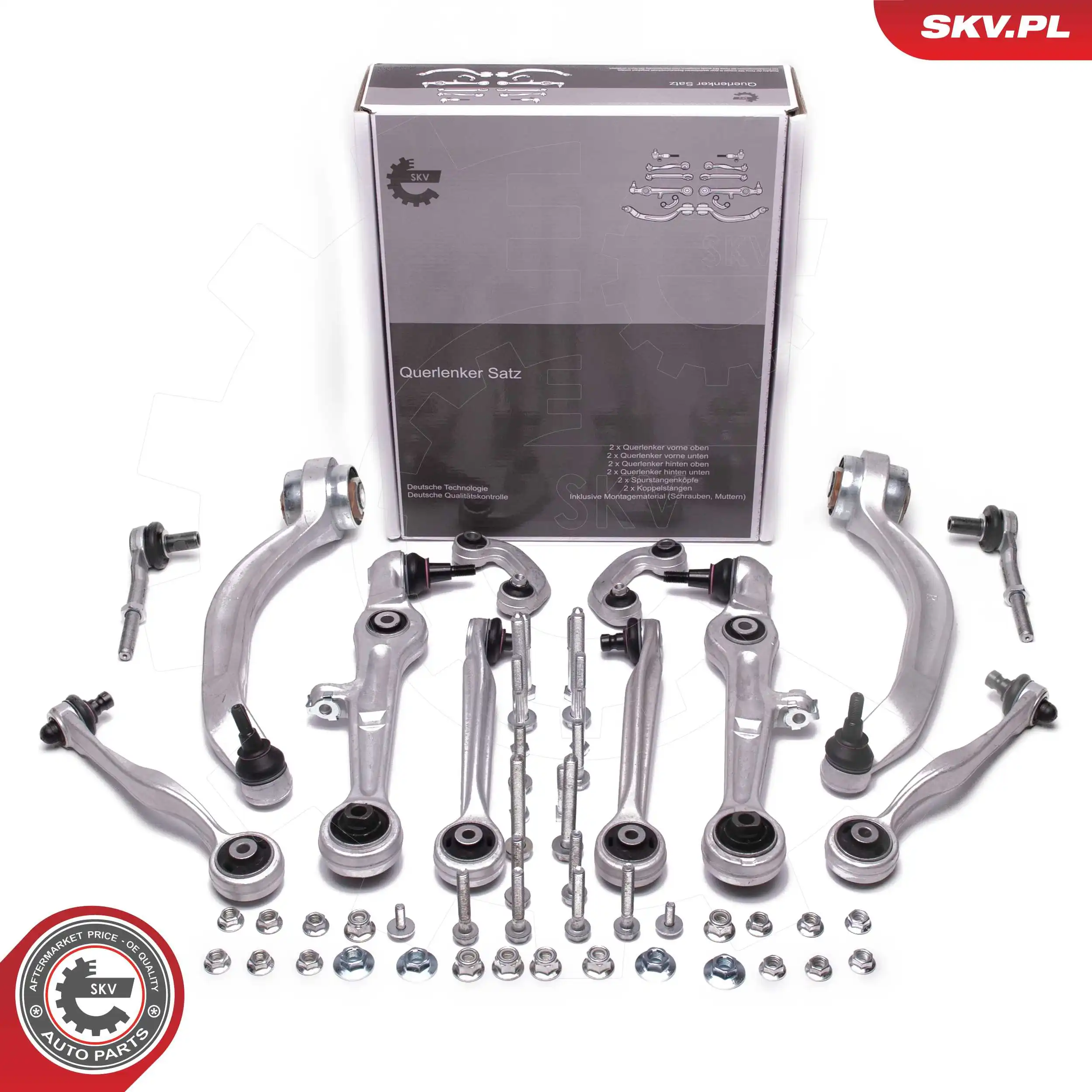 Control/Trailing Arm Kit, wheel suspension 04SKV920