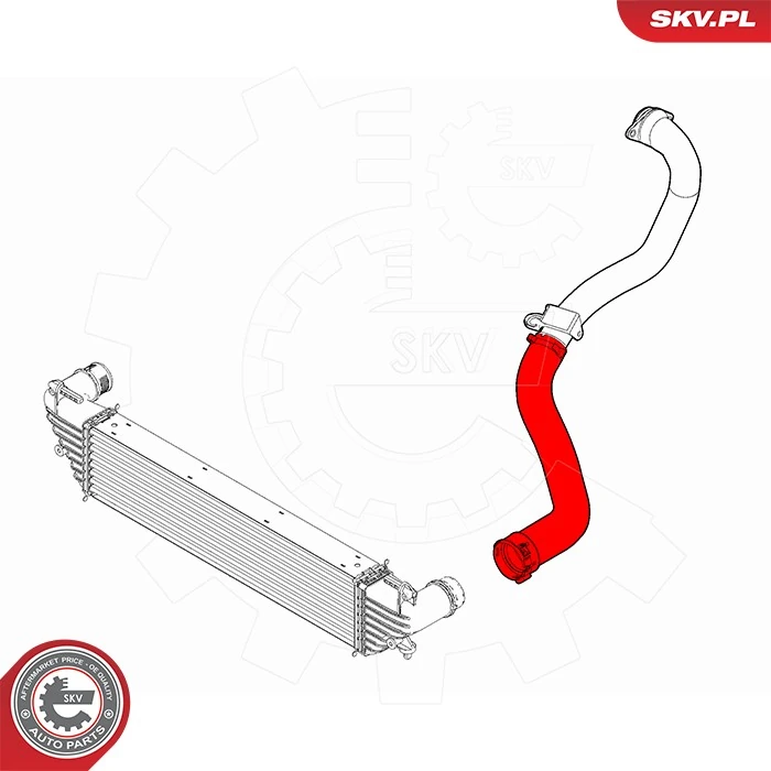Charge Air Hose 43SKV472