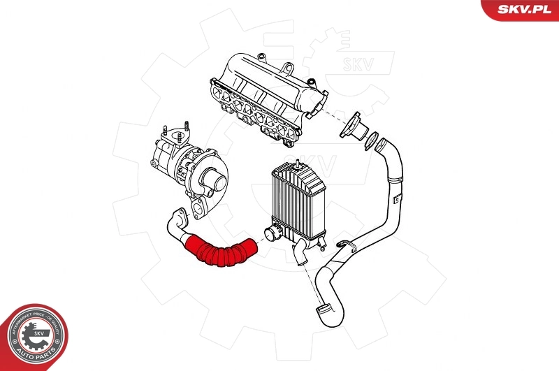 Charge Air Hose 24SKV983