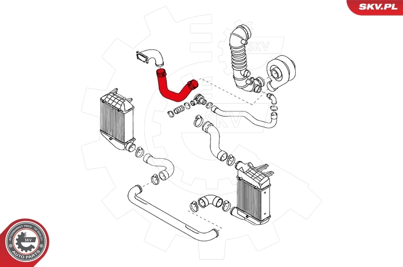 Charge Air Hose 24SKV114
