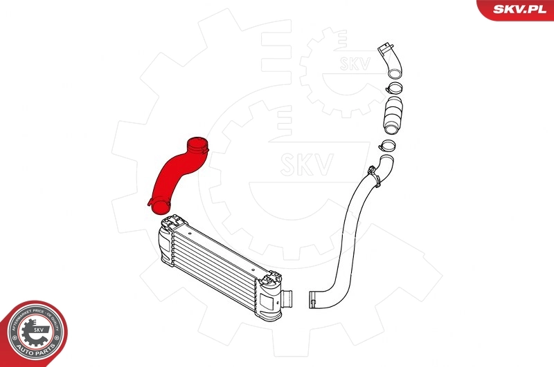 Charge Air Hose 24SKV850