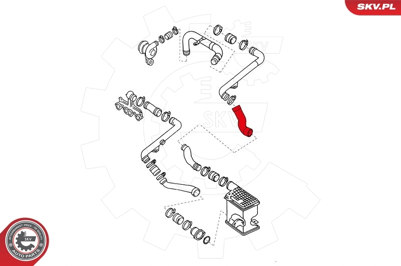 Charge Air Hose 24SKV611