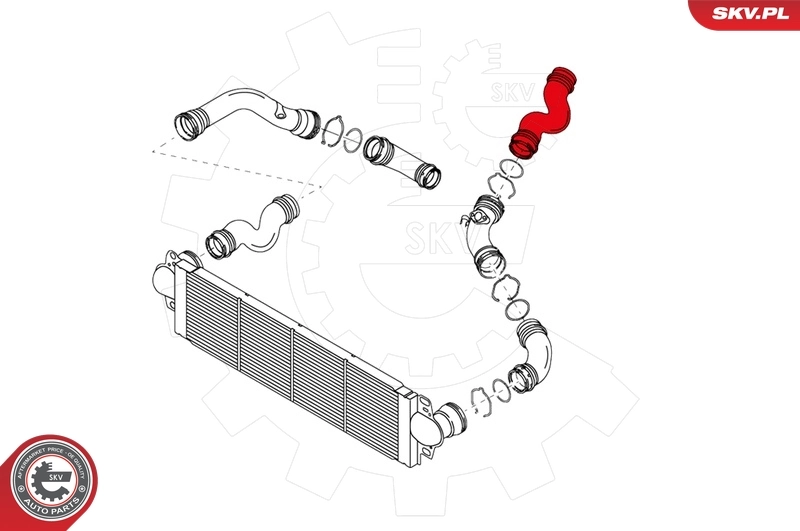 Charge Air Hose 24SKV017
