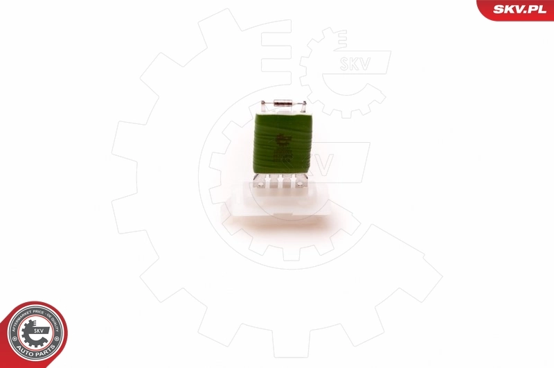 Resistor, interior blower 94SKV051