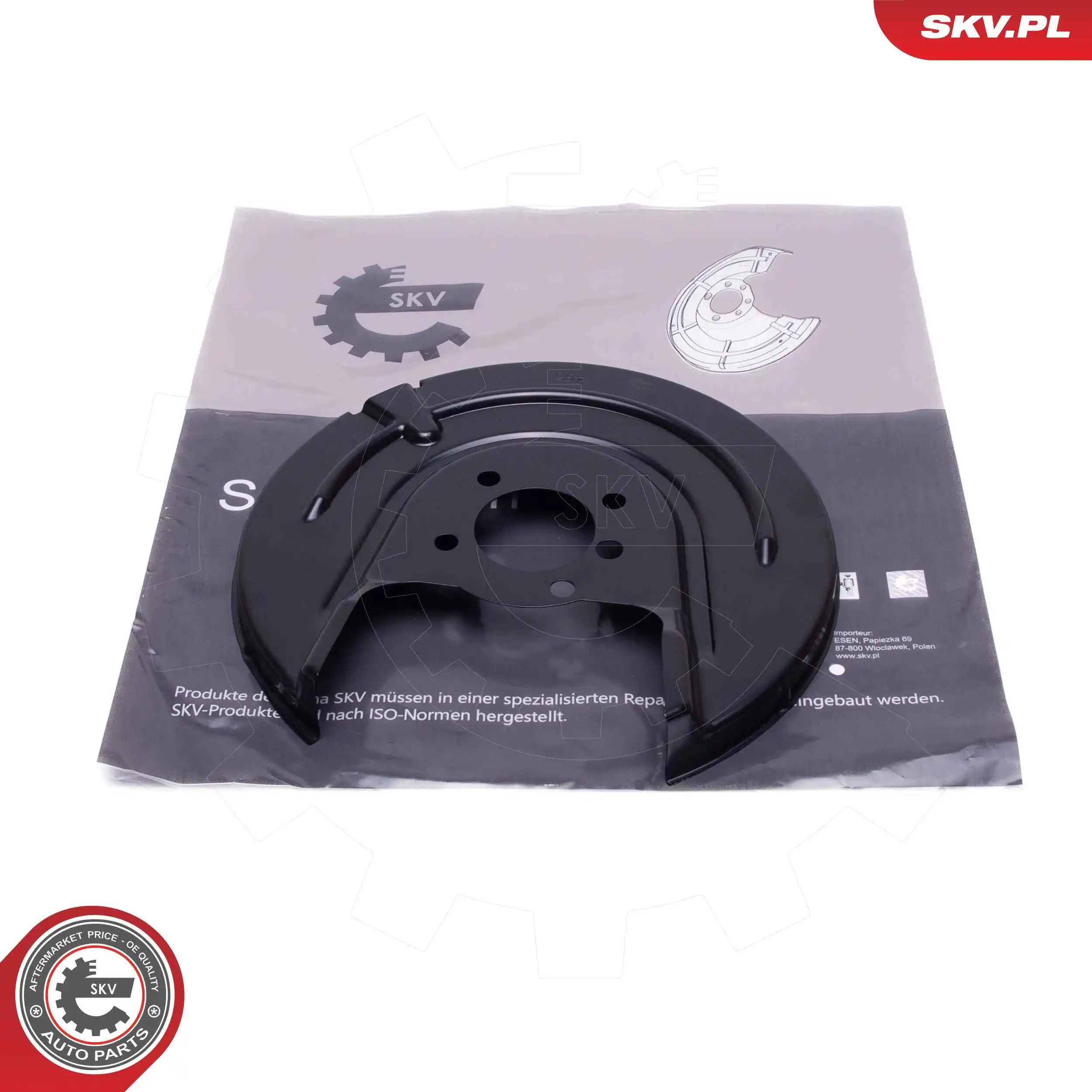 Splash Guard, brake disc 57SKV758