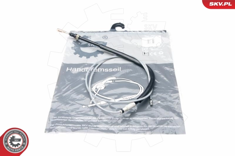 Cable Pull, parking brake 25SKV056