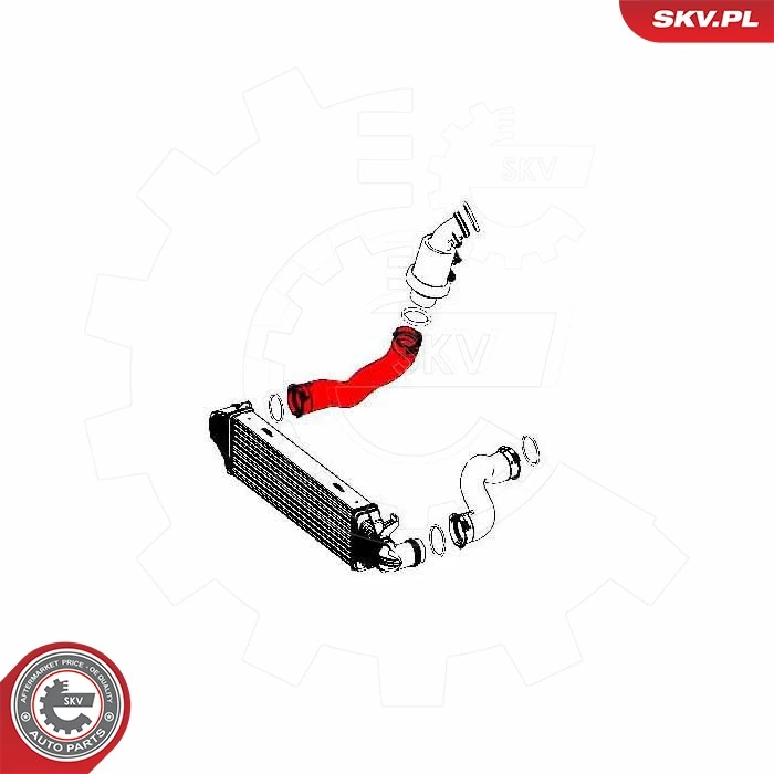 Charge Air Hose 43SKV477