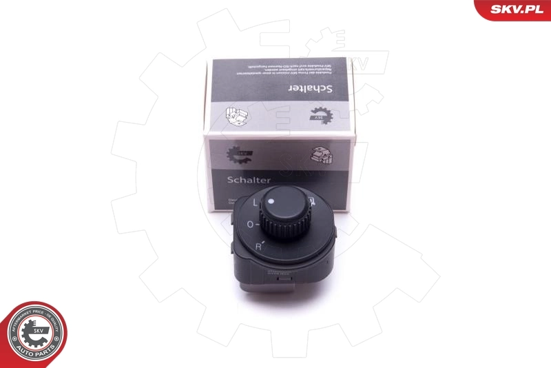 Switch, exterior rearview mirror adjustment 37SKV620