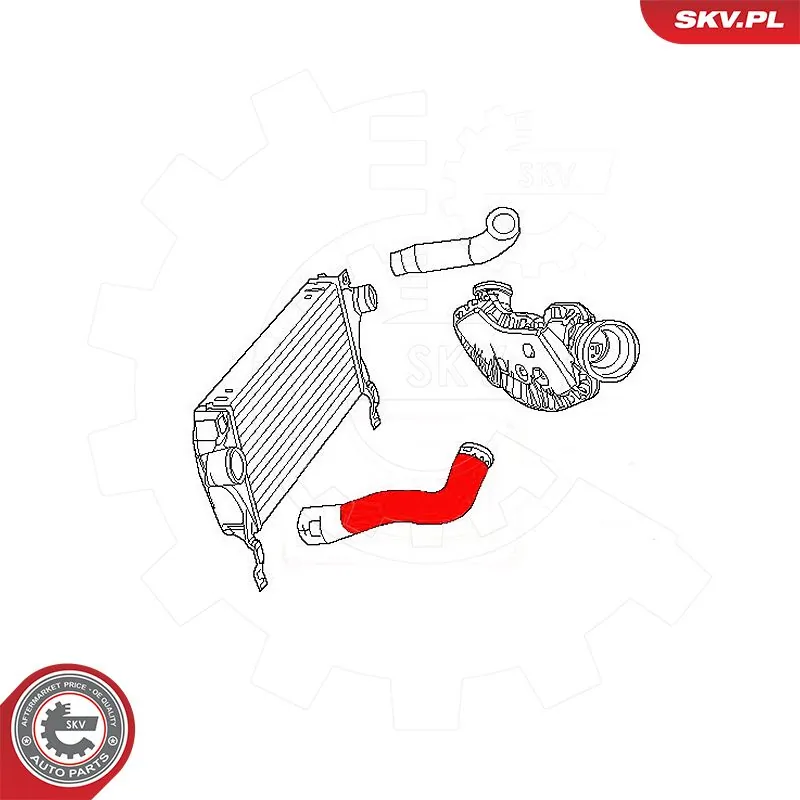 Charge Air Hose 54SKV103