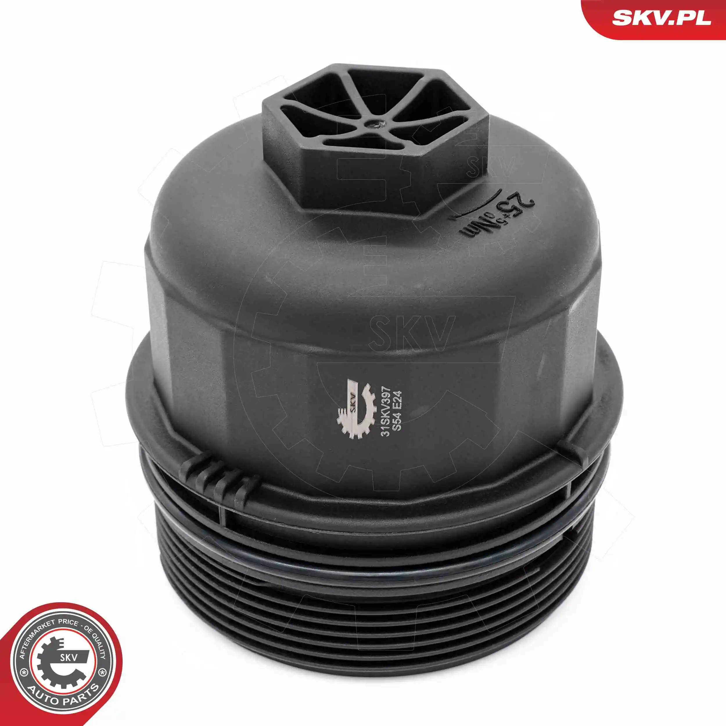 Cap, oil filter housing 31SKV397