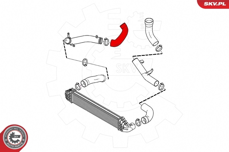 Charge Air Hose 43SKV311