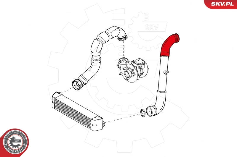 Charge Air Hose 24SKV607