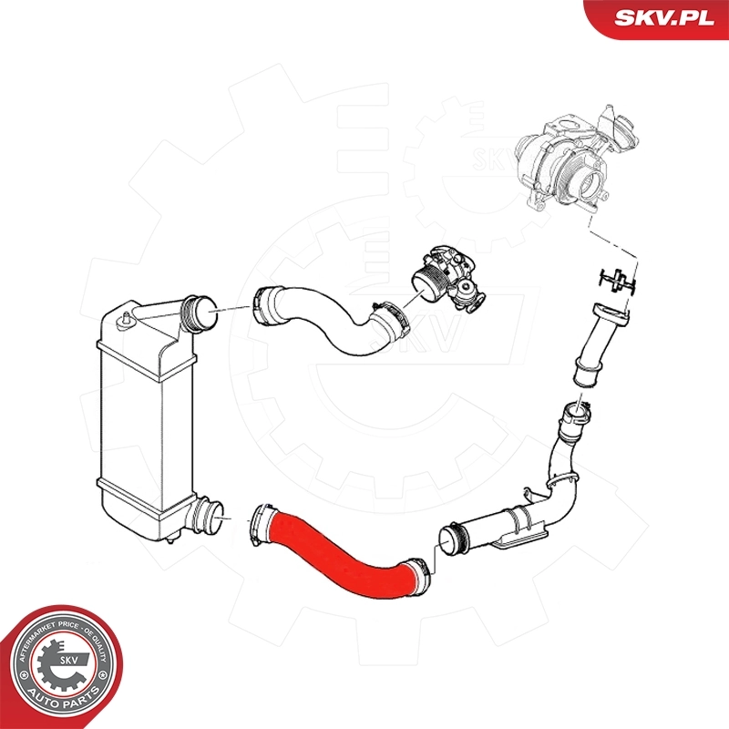 Charge Air Hose 24SKV578