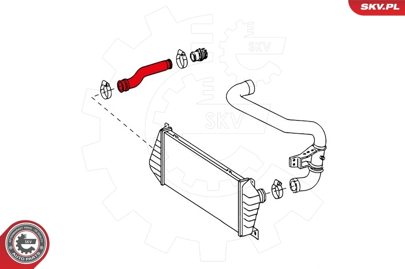 Charge Air Hose 24SKV755