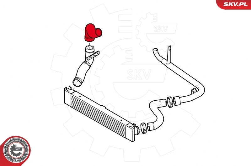 Charge Air Hose 24SKV849