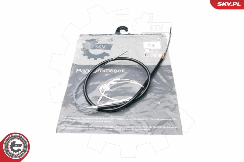 Cable Pull, parking brake 25SKV466