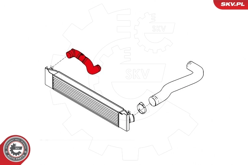 Charge Air Hose 24SKV898