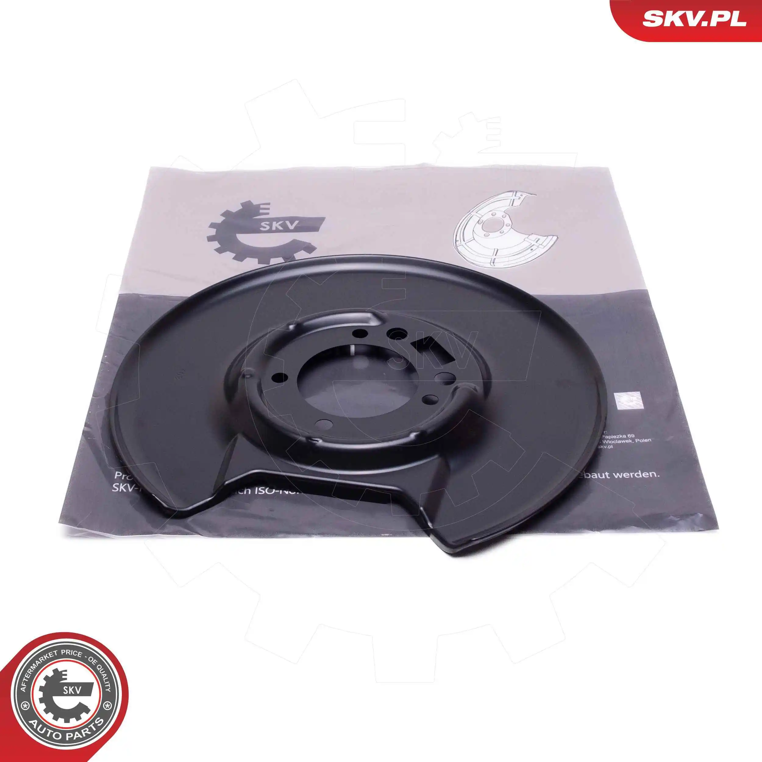 Splash Guard, brake disc 57SKV745