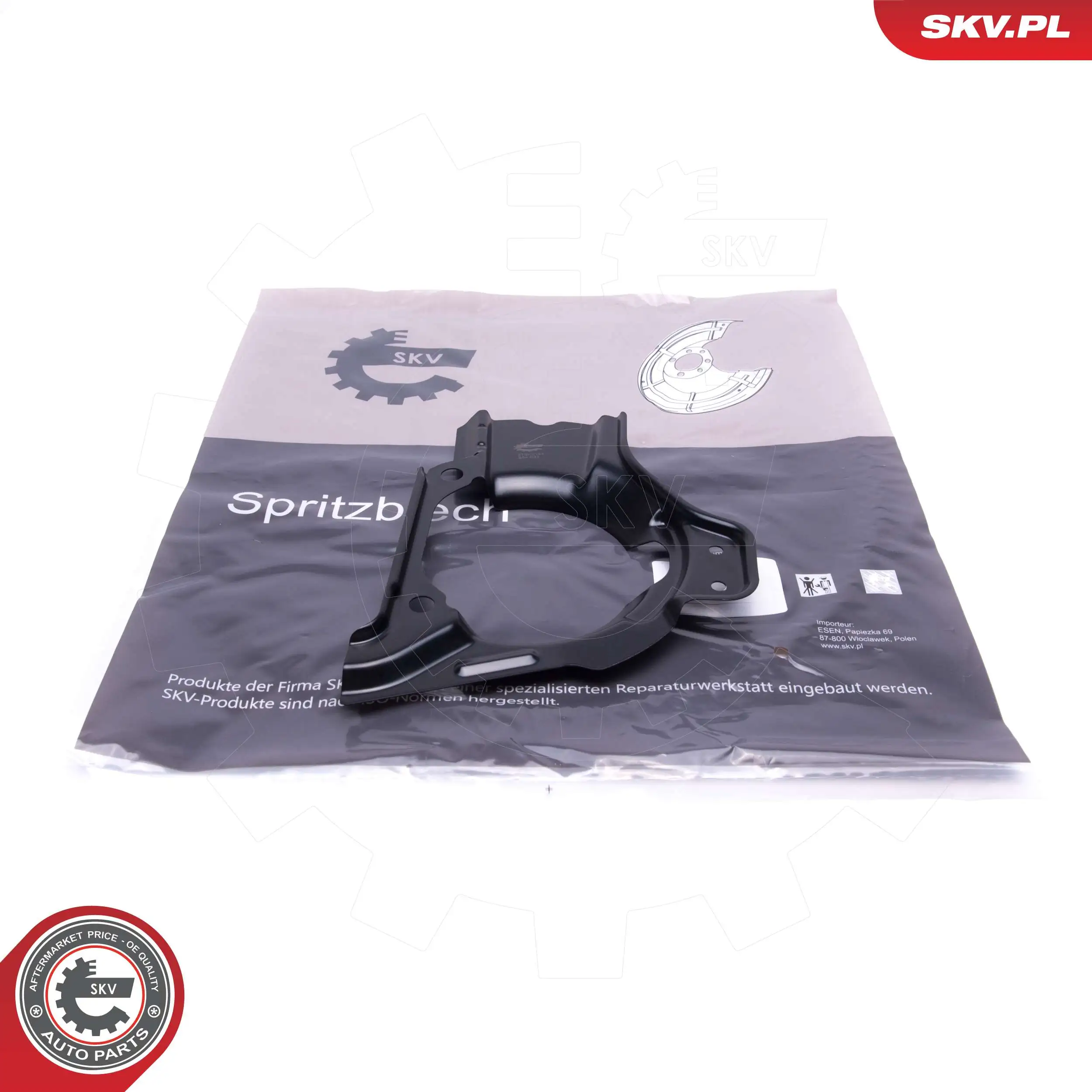 Spritzblech, Bremsscheibe 57SKV184