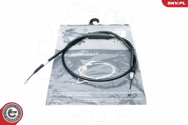 Cable Pull, parking brake 25SKV966