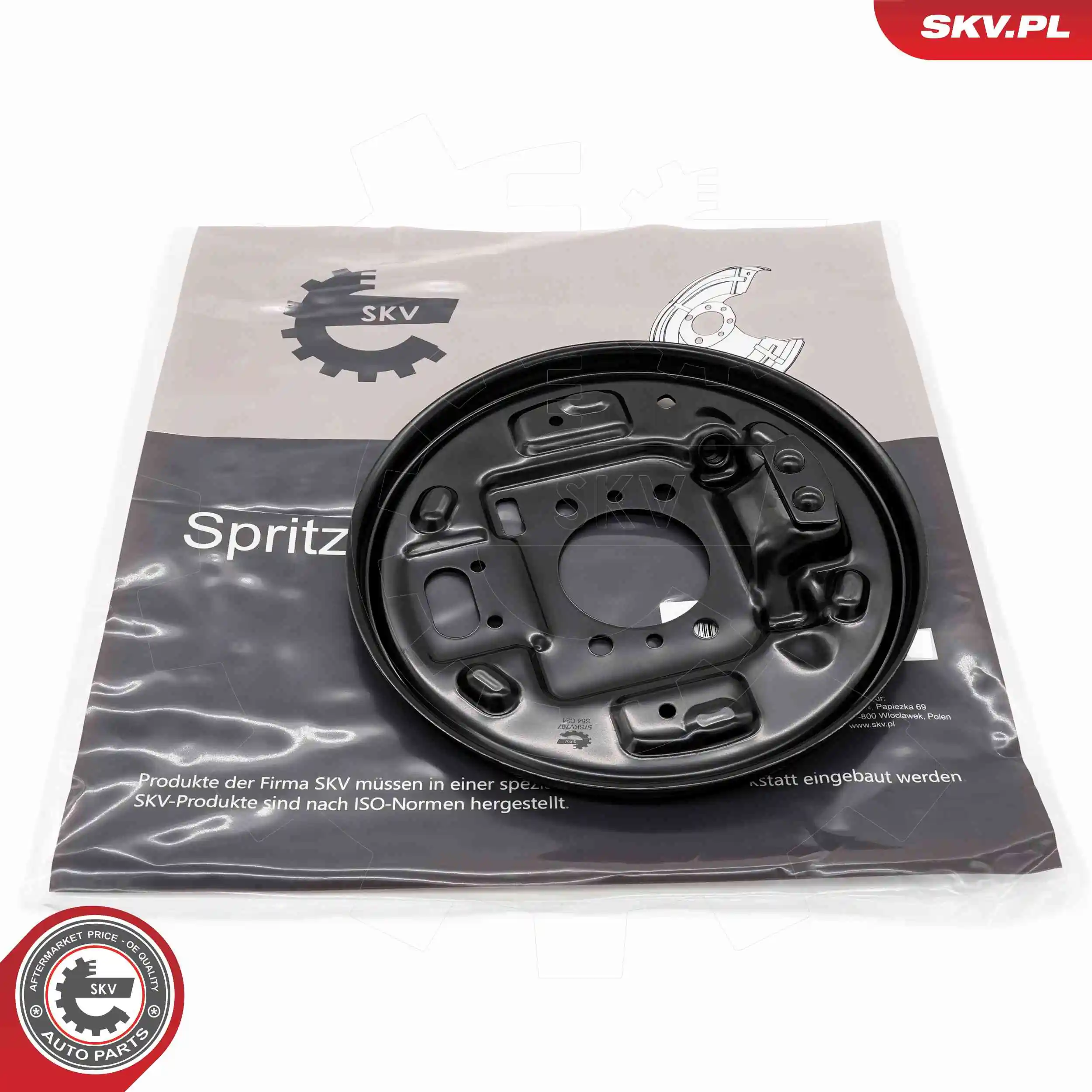 Splash Guard, brake disc 57SKV767