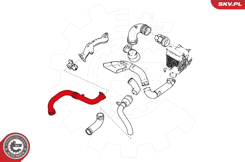 Charge Air Hose 24SKV963