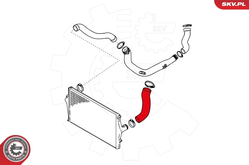 Charge Air Hose 24SKV980