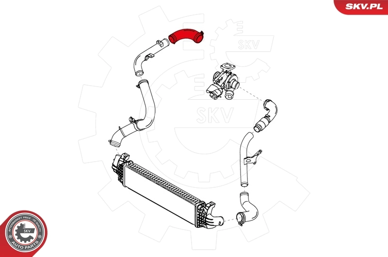 Charge Air Hose 24SKV027