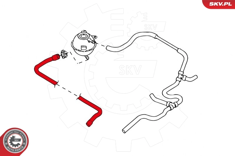 Radiator Hose 24SKV339