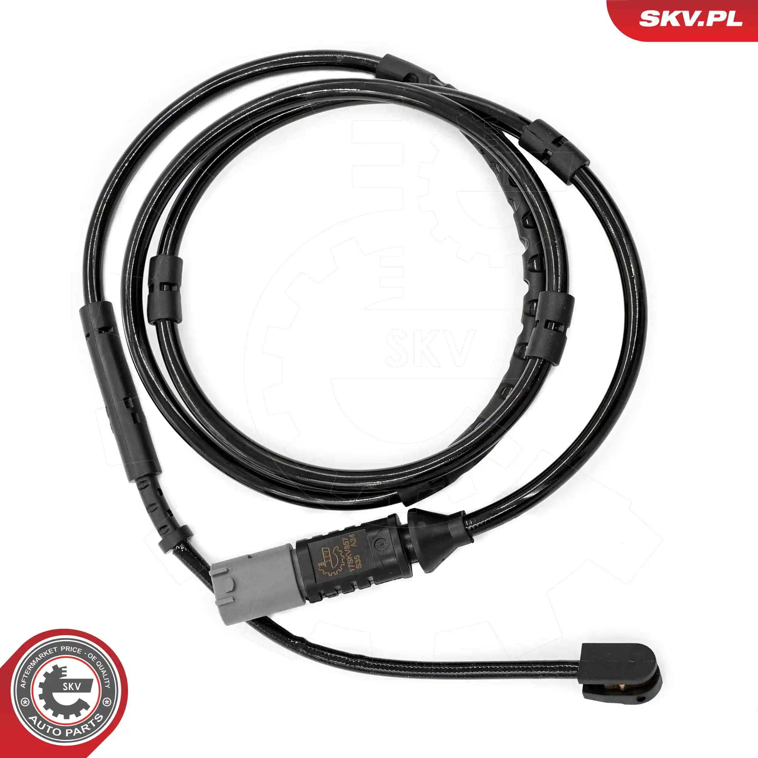 Warning Contact, brake pad wear 17SKV857