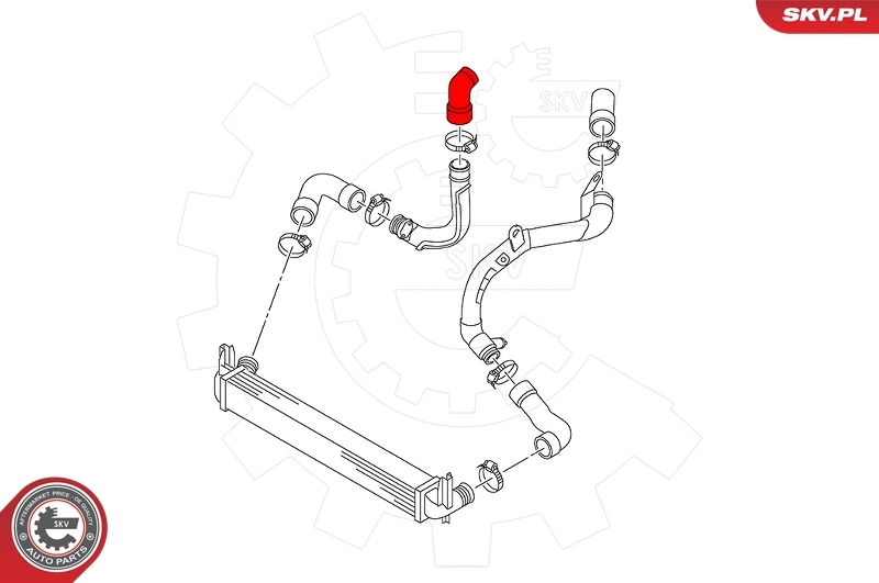 Charge Air Hose 24SKV661
