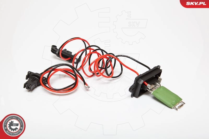 Resistor, interior blower 95SKV043