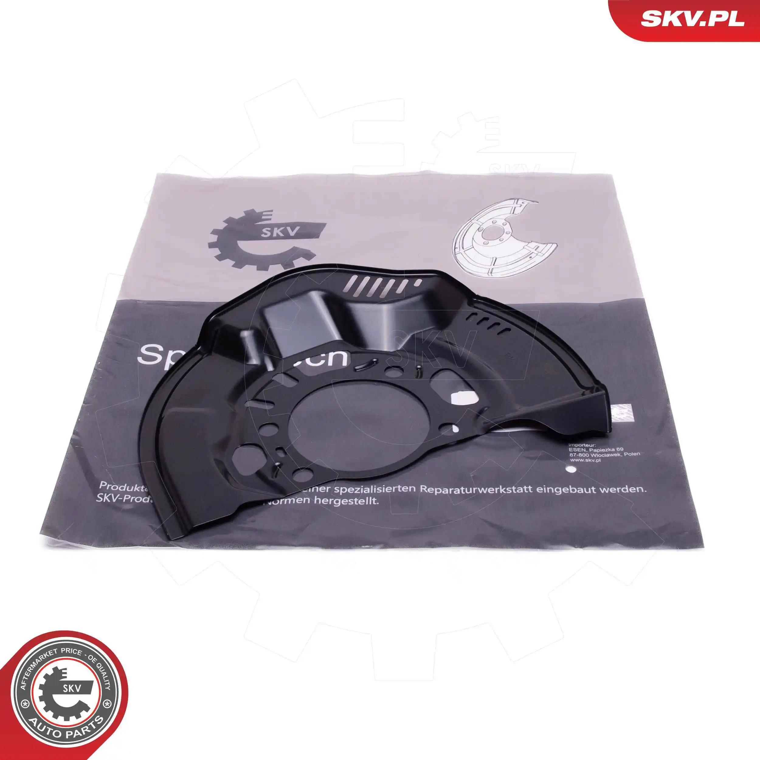 Splash Guard, brake disc 57SKV219