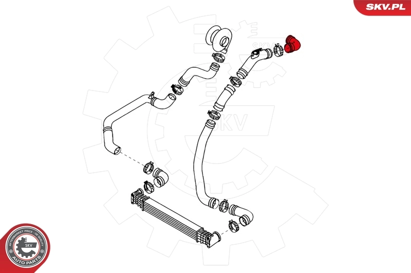 Charge Air Hose 24SKV100