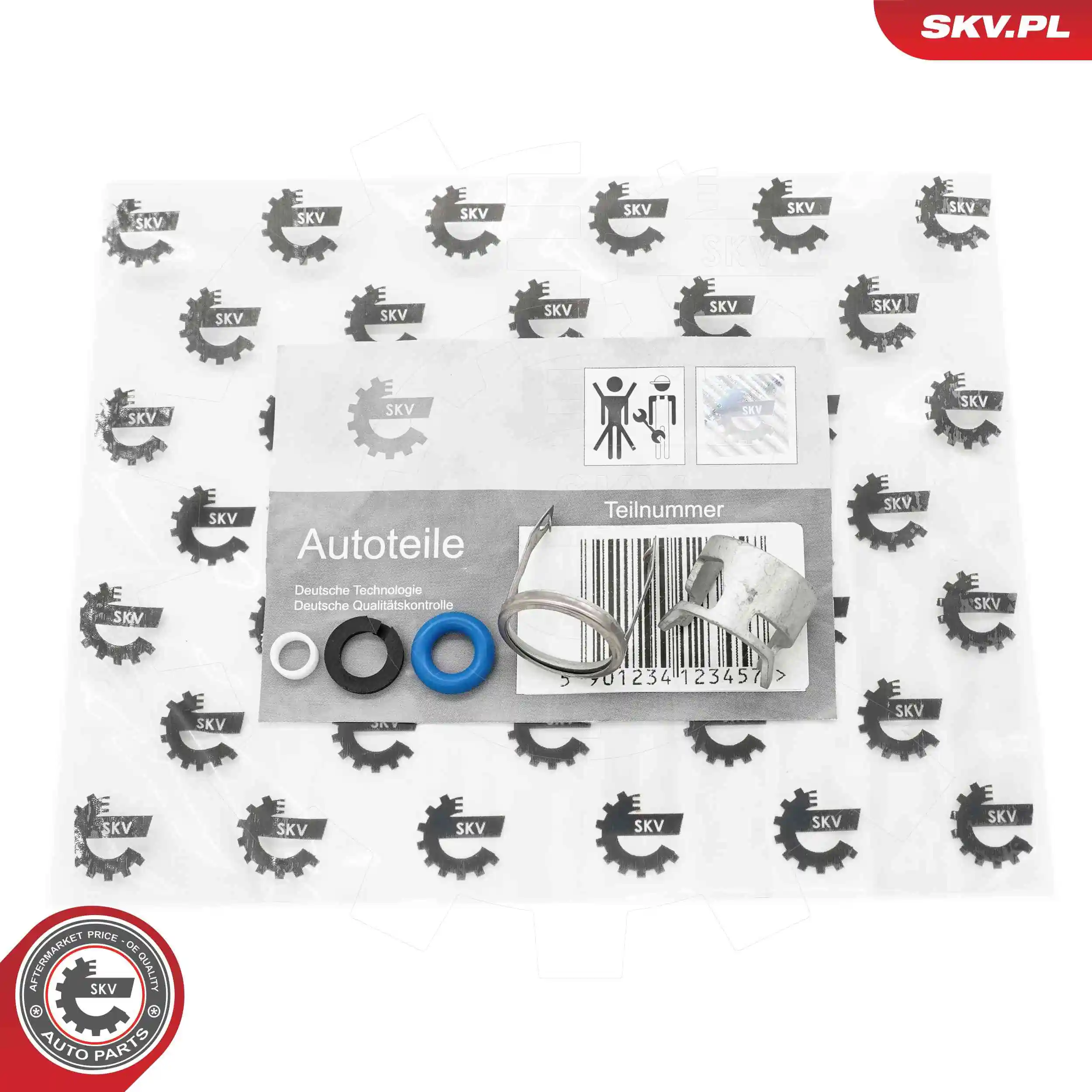 Seal Ring Set, injection valve 53SKV194