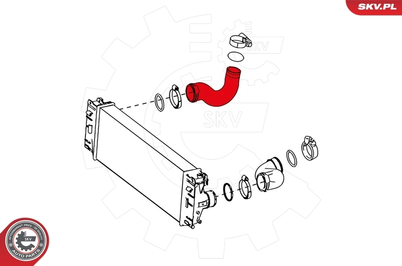 Charge Air Hose 24SKV172