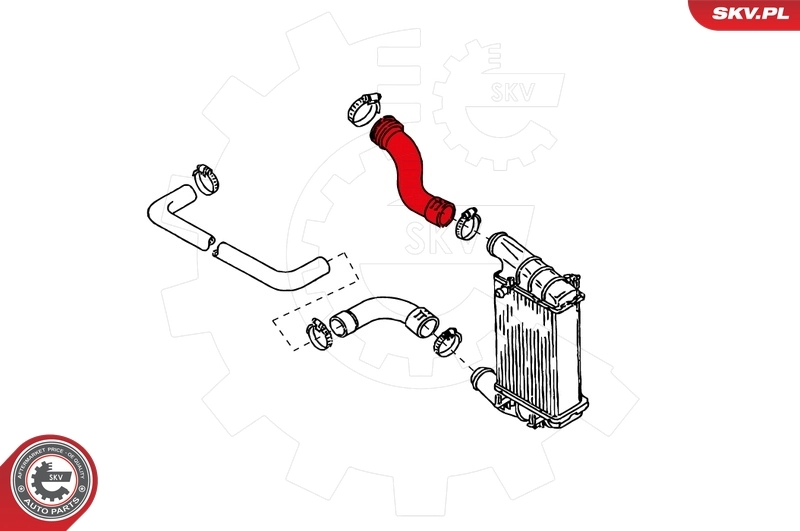 Charge Air Hose 24SKV199