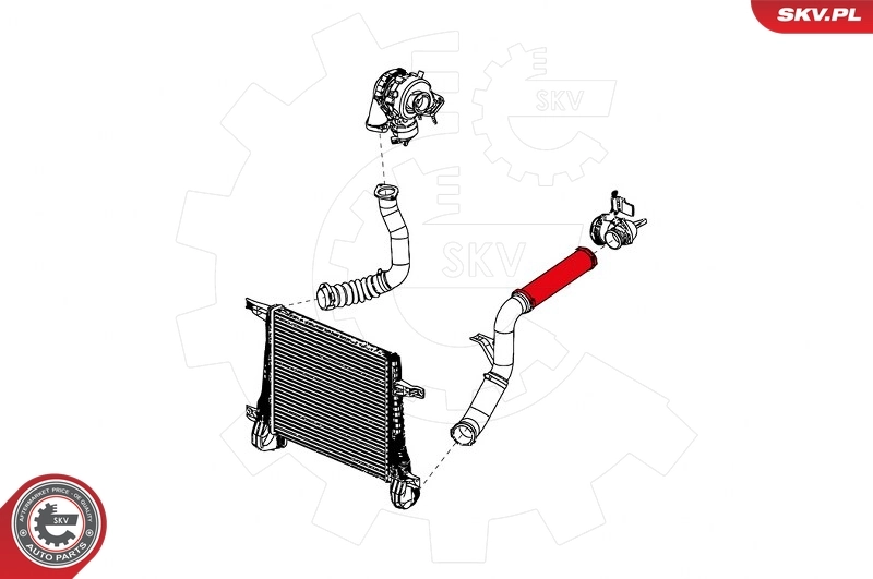 Charge Air Hose 24SKV935