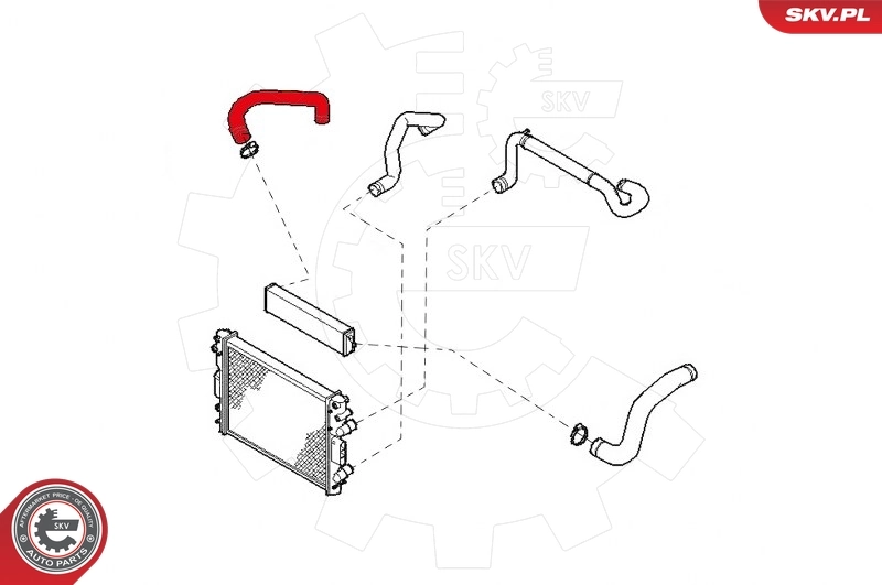Charge Air Hose 24SKV679