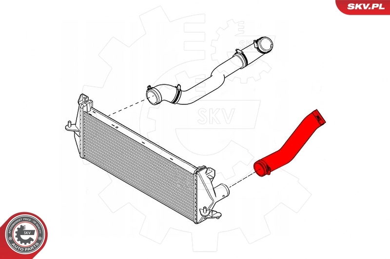 ESEN SKV 43SKV200 Charge Air Hose