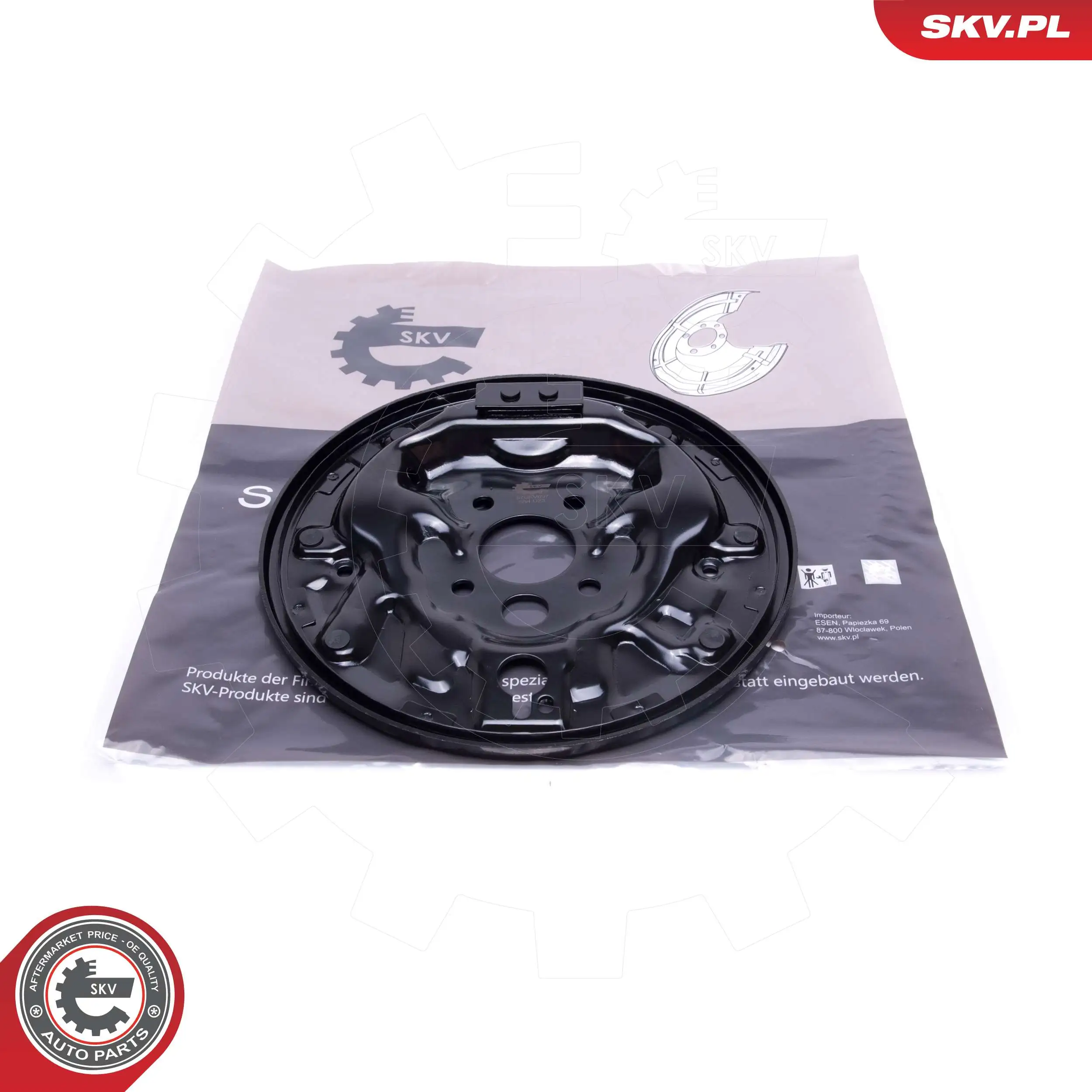Splash Guard, brake disc 57SKV697
