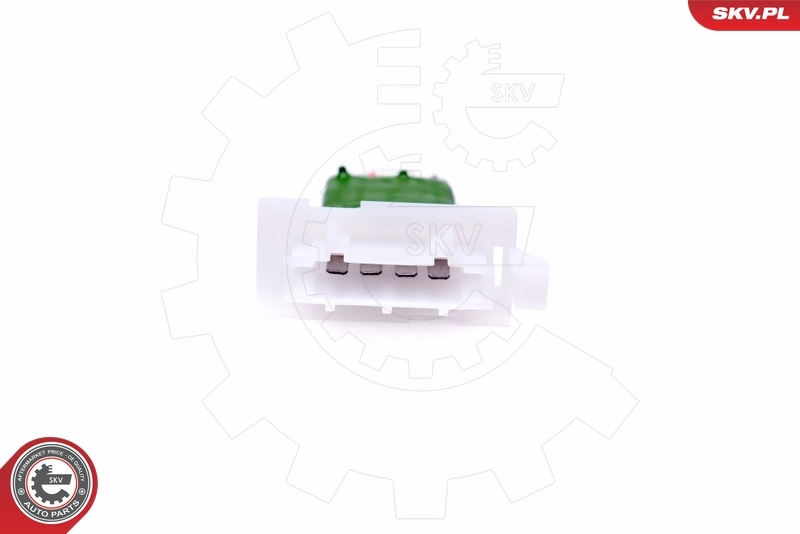 Resistor, interior blower 94SKV087