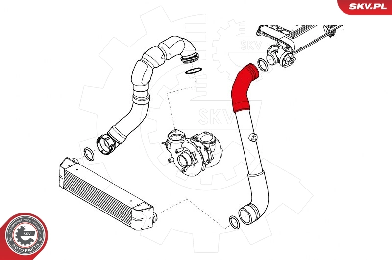 Charge Air Hose 24SKV731