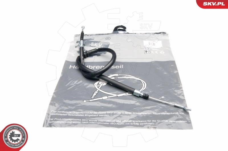 Cable Pull, parking brake 25SKV526