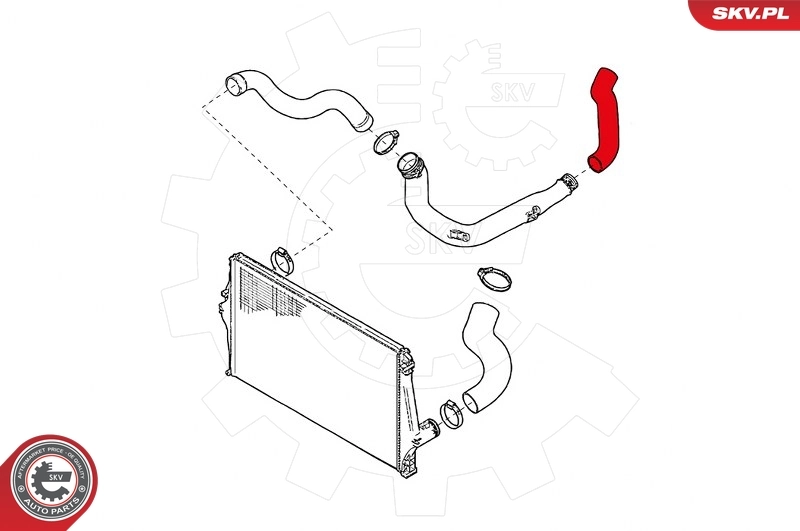 Charge Air Hose 24SKV894