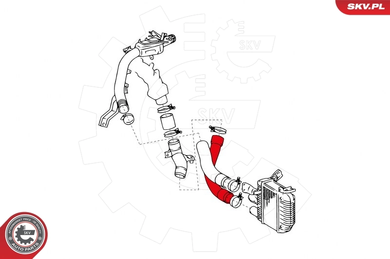 Charge Air Hose 24SKV677