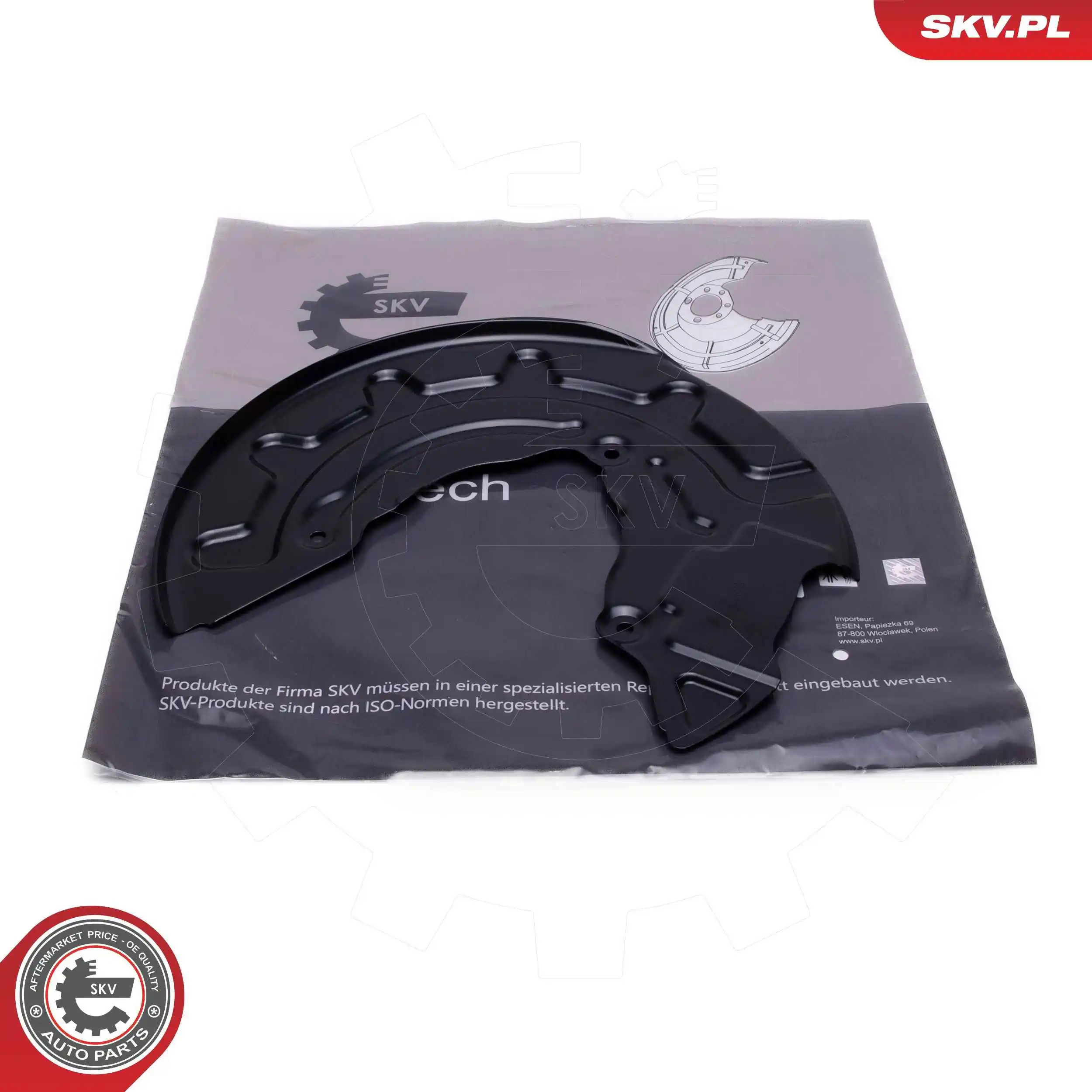 Splash Guard, brake disc 57SKV234